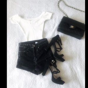 H&M high waisted shorts